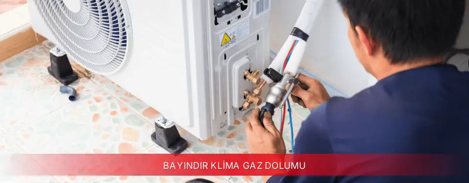 Bayındır İlçemi Kumtel Klima Gaz Dolumu